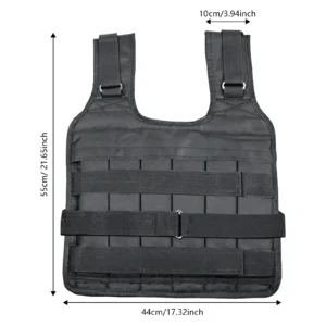 Adjustable Weighted Vest Shell for Training